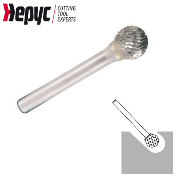 Hepyc stiftfrees bol HM 6x16mm L=14mm