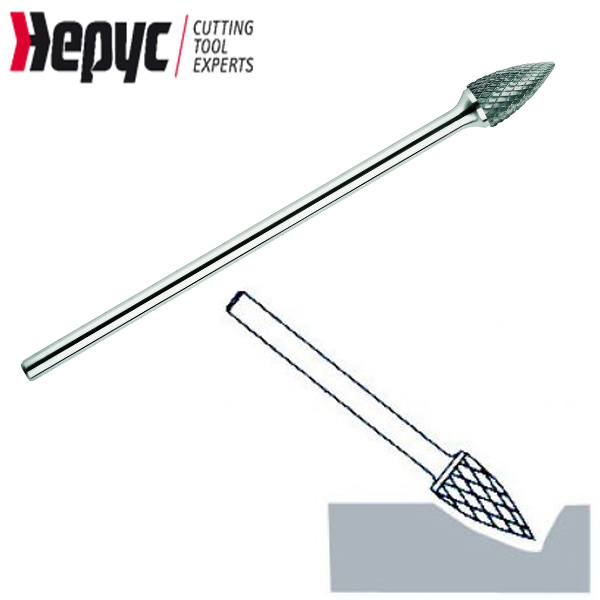 Hepyc stiftfrees lang torpedo 6x12mm L=25/175mm