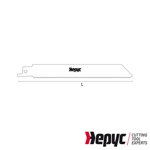 Hepyc reciprozaagblad 7707 BIMETAL 130×14 p/5st.