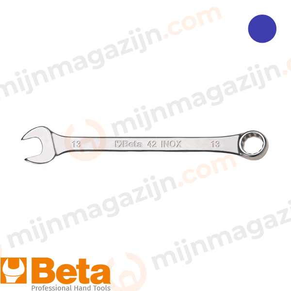 Beta 42inox ringsteeksleutel RVS 55mm