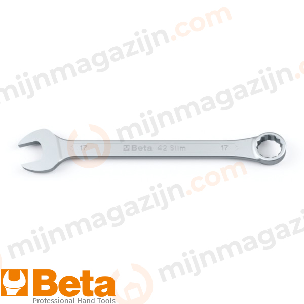 Beta 42Slim ringsteeksleutel dunne bekken 10x10mm