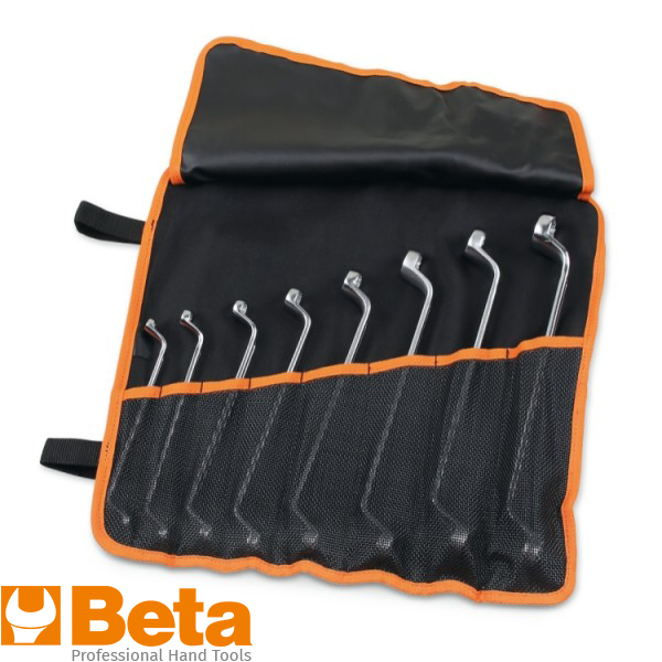Beta 90/B8N ringsleutelset diep gebogen 8 delig