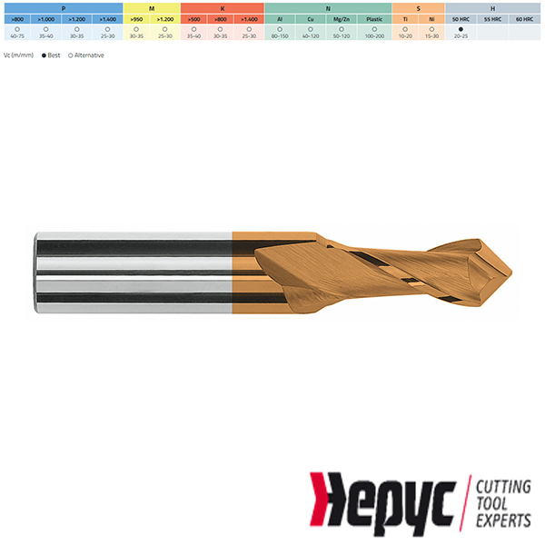 Hepyc puntfrees HM Tialn 2Z 6mm 90gr