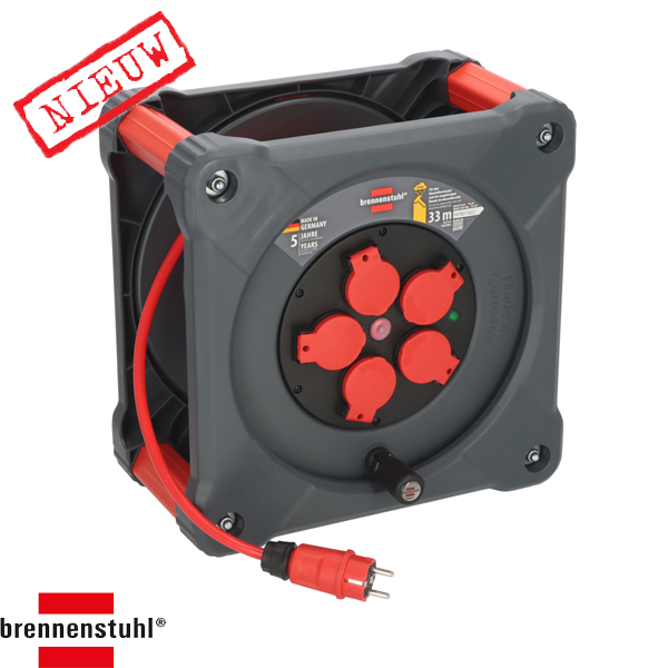 Kabelhaspel KA 3210 IP44 33m H07BQF 3G2.5