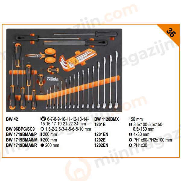 Beta Worker C04BOX-A VU 6 laden + 196dlg - Afbeelding 3