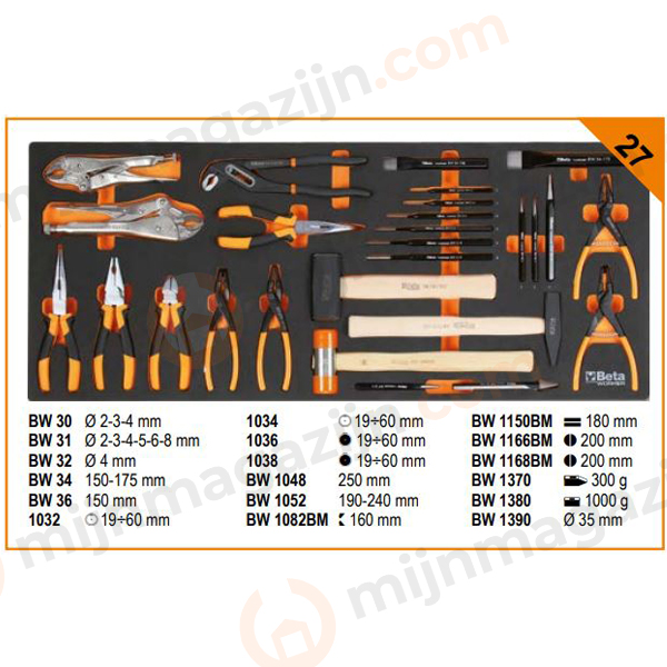 Beta worker 2400S XLO9/E-XXL C24SAXL/9 + 716dlg set - Afbeelding 5