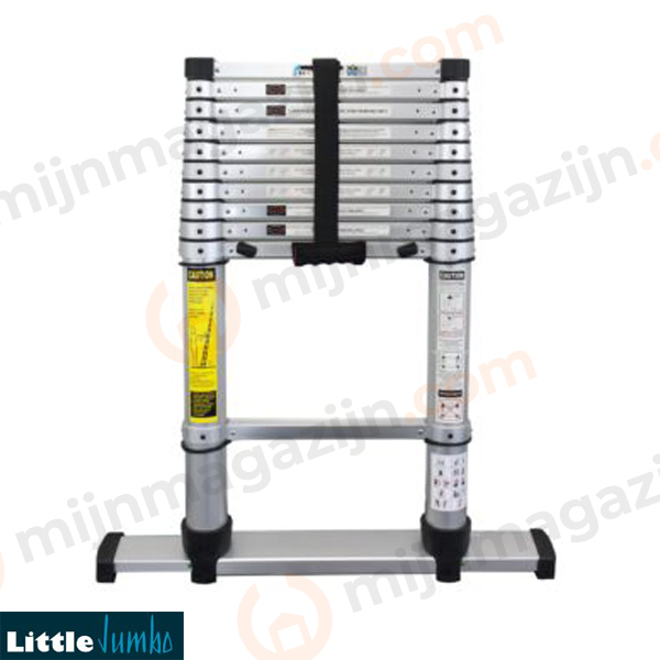 Jumbo telescoopladder Pro 380cm 13 sporten