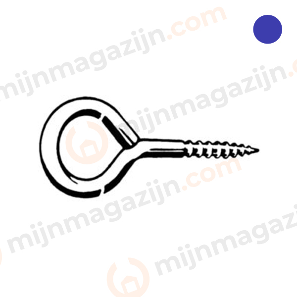 ART.9079 Schroefoog 4.0×30 RVS A2