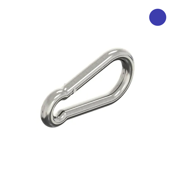 Karabijnhaak 3x30mm RVS A4