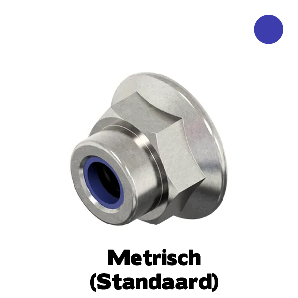 D6926 Flensmoer zelfborgend M6 RVS A2 vertand