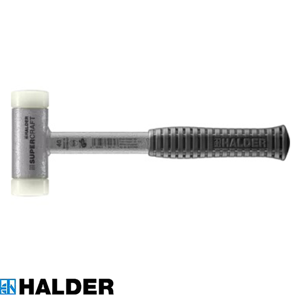 Halder hamer terugslagvrij Nylon/Staal 60mm