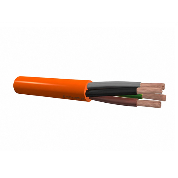 PUR H07BQ-F 3g1.5mm oranje p/m