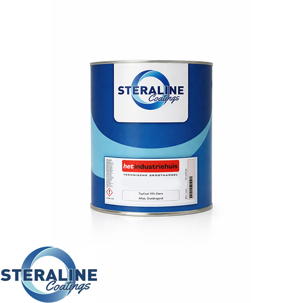 Steraline RAL9006 wit aluminium hoogglans 1L