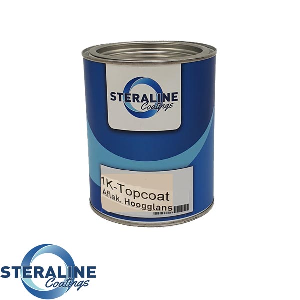 Steraline RAL9006 wit aluminium hoogglans 1L