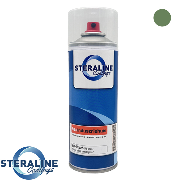 Steraline RAL6011 Semi Mat Reseda Groen 400ml