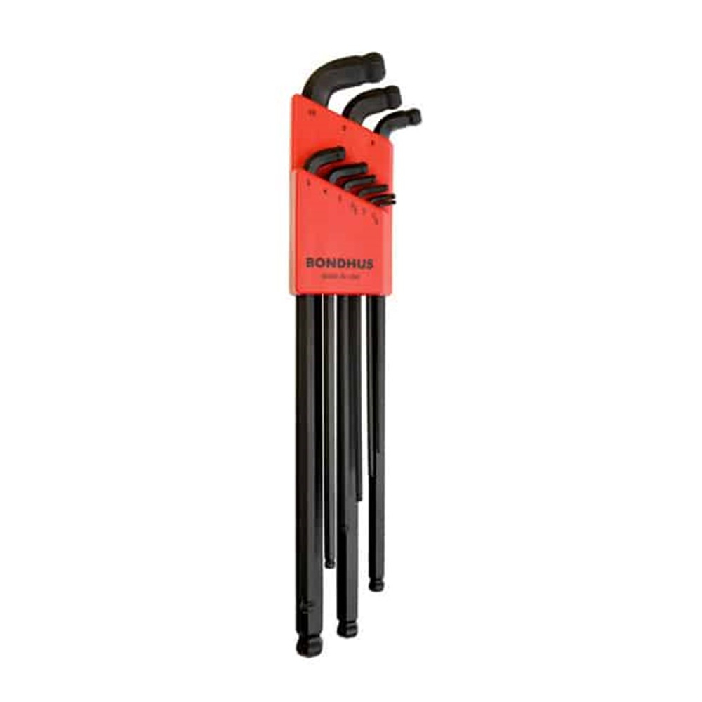 Bondhus set stubby dubbel kogelkop 1/16-3/8″ 13-dlg