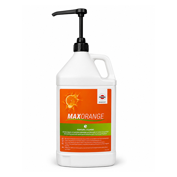 Makra Max orange handzeep 4L incl.pomp