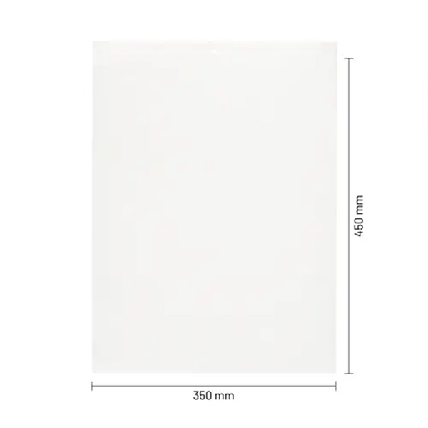 Gripzakje transparant (A3) 350x450mm LDPE 50