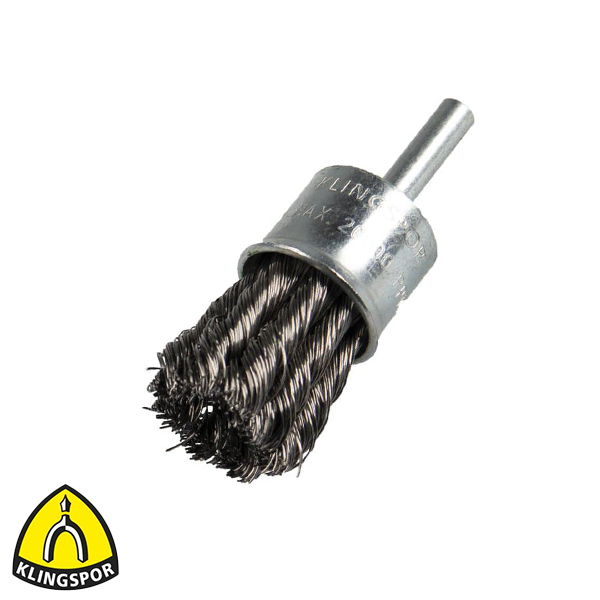 Klingspor penseelborstel getordeerd staal 30x25mm