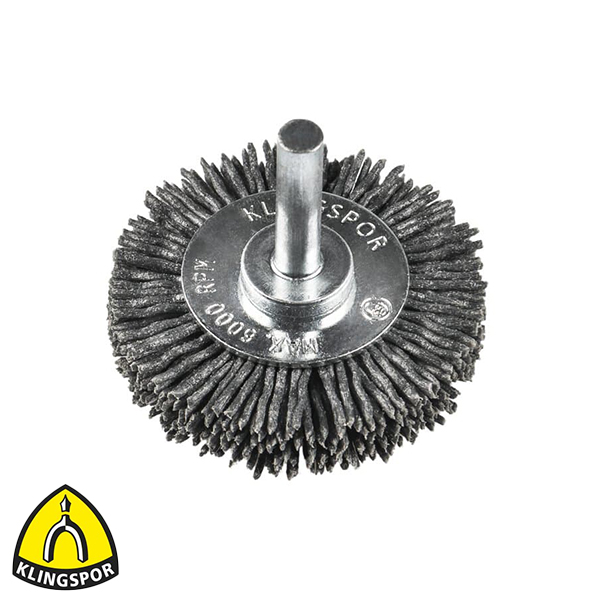 Klingspor stiftrondborstel kunststof 50x10mm K120