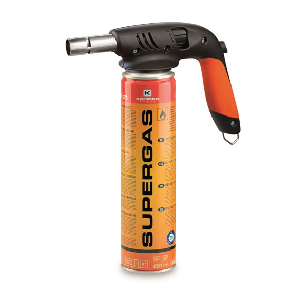 Turbobrander met piezo en 7/16″ 600ml gaspatroon