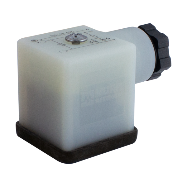 Murr connector A-18mm 3p LED+VDR 24V