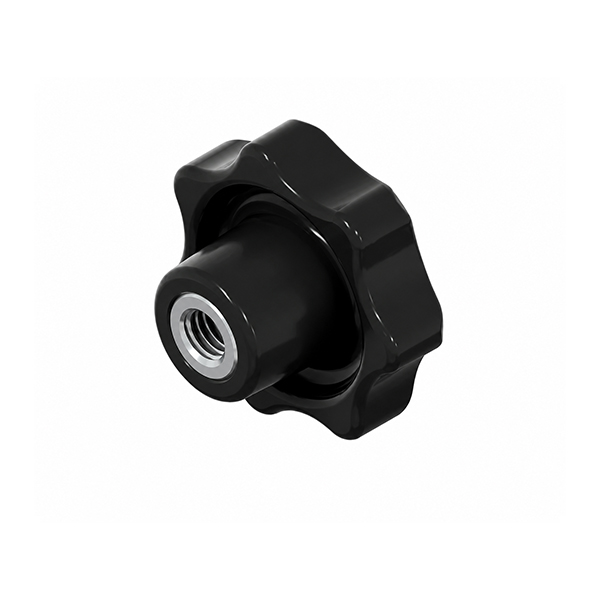 D6336 Sterknop Bakeliet inw. 80mm M16x50 staal