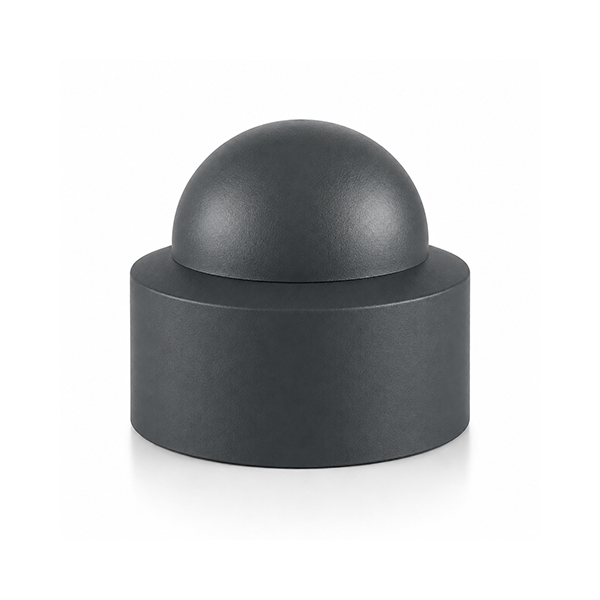 Kunststof beschermkap rond model grijs M14-22mm