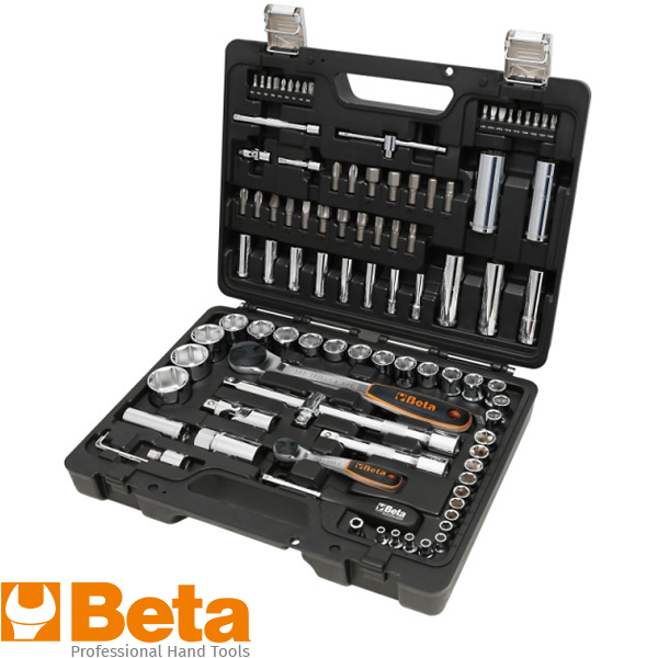 Beta BW903E/C98 dopsleutelset 1/4 en 1/2 45 delig