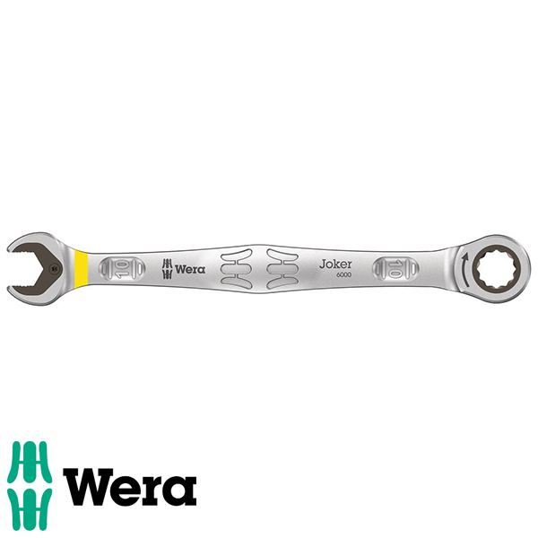 Wera 6000 Joker ratelringsteeksleutel 10x10mm