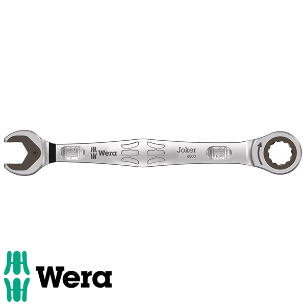 Wera 6000 Joker ratelringsteeksleutel 12x12mm