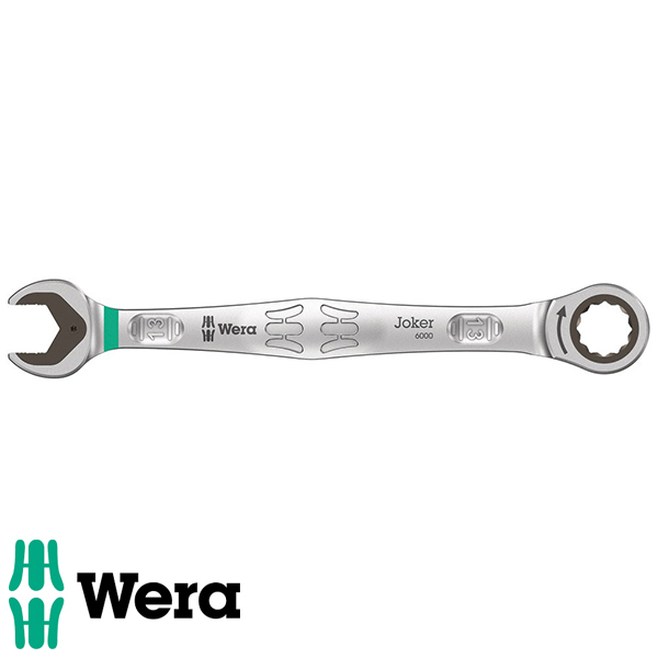 Wera 6000 Joker ratelringsteeksleutel 13x13mm