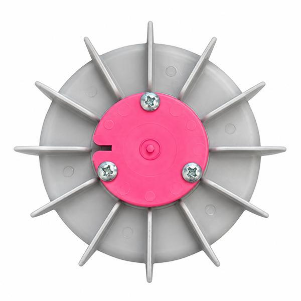 Kunststof motor waaier BG112 zonder asbus 216mm - Afbeelding 2