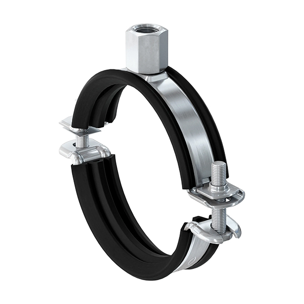 Pijpbeugel met EPDM inlage 60-64mm M10 EVZ