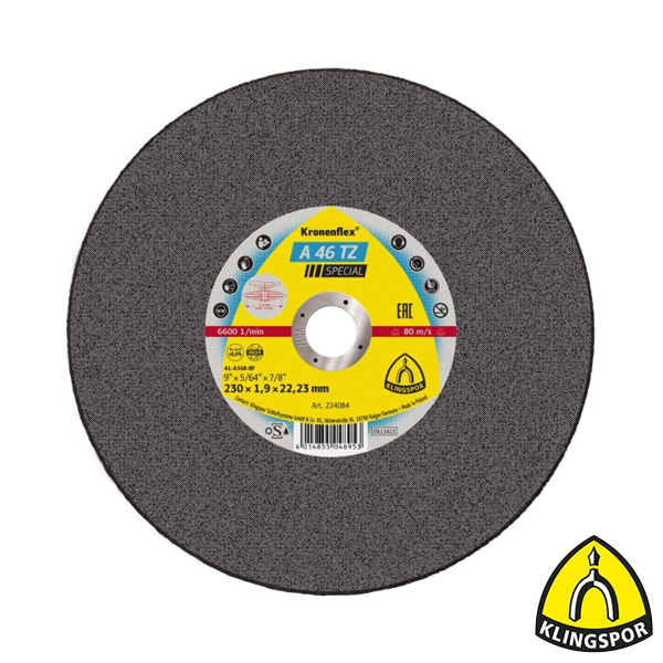 Doorslijpschijf SPECIAL A46TZ 230X1,9