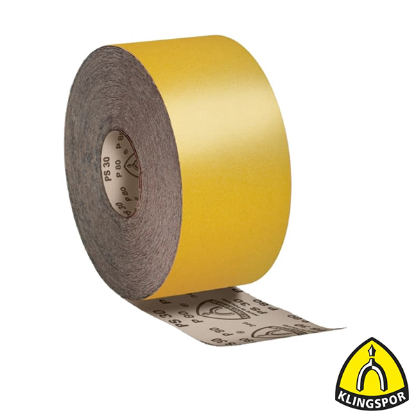 Schuurpapier rol PS30D 115X50000 P80