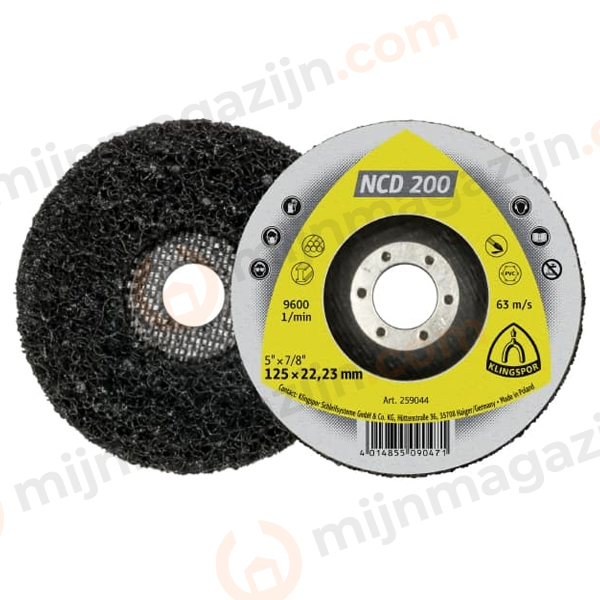 Klingspor Golfreinigingsschijf NCD200 VFS 125mm