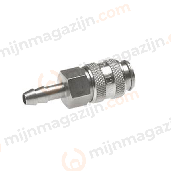 Rectus 21KA snelkoppeling met klep 4mm slang