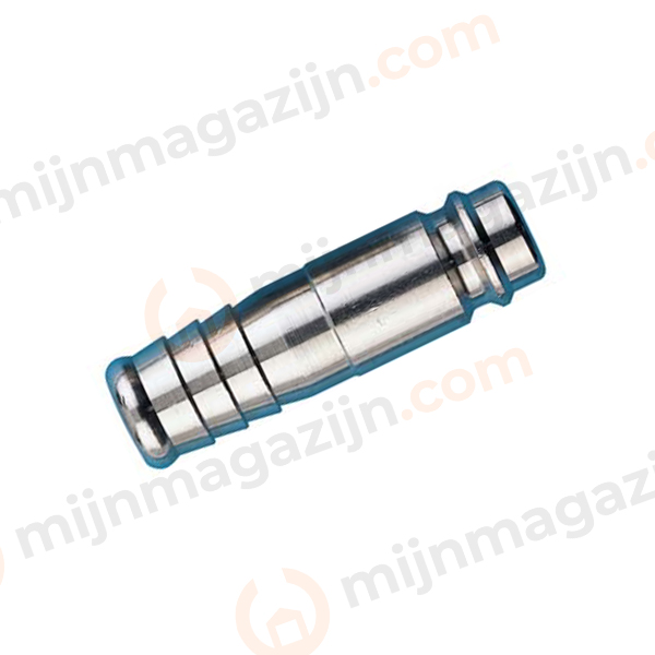 25SF RVS insteeknippel slangpilaar 6mm