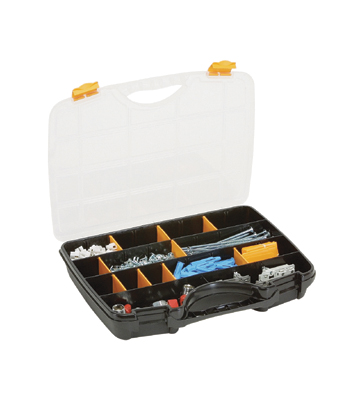 Raaco assortimentskoffer zw/gr A-46 26vaks