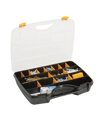 Raaco assortimentskoffer zw/gr A-47 26vaks