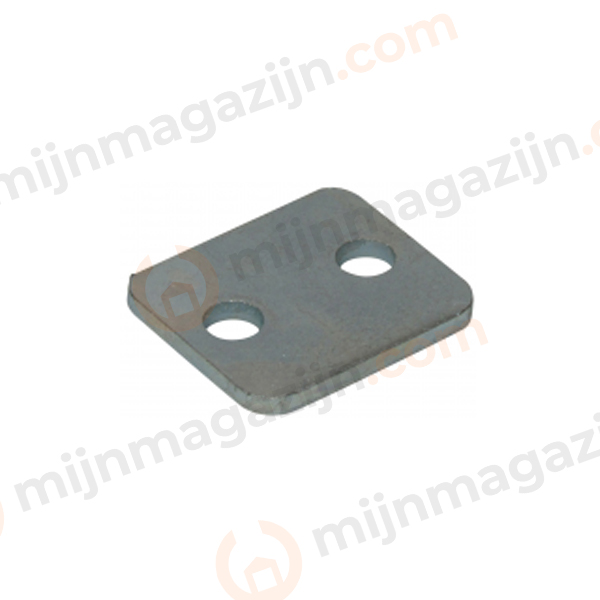 Buisklem dekplaat grootte A1