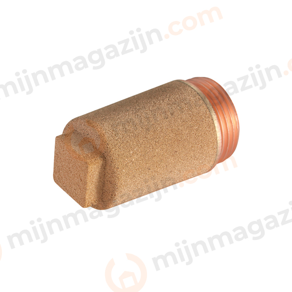 Demper sinterbrons ID 3/8 528L/min L=36mm