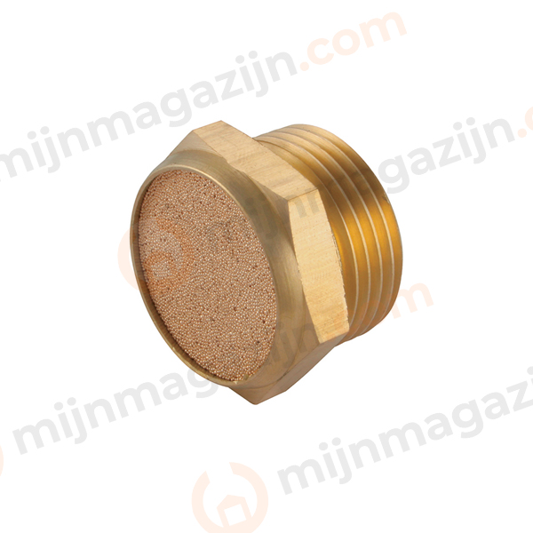 Demper sinterbrons  ID-C 1/2 438L/min