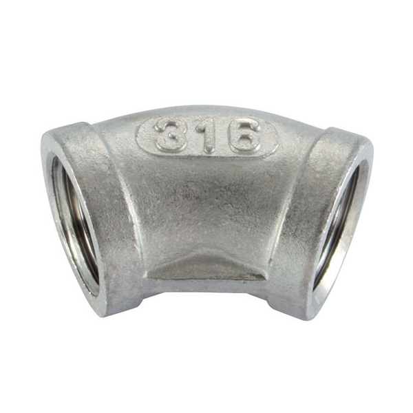 41 Knie 45gr. RVS 3” bi-bi