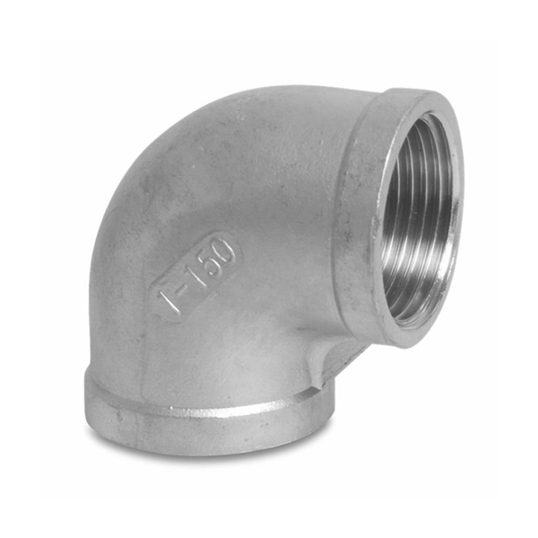 90 Knie RVS 1/2 bi-bi