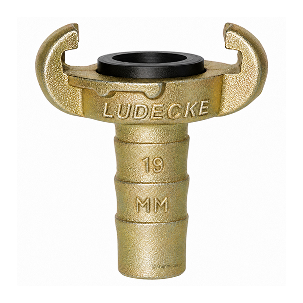 Lucht klauwkoppeling GY 10mm tule