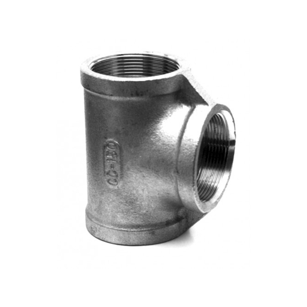 130 T-stuk RVS 3” bi-bi-bi