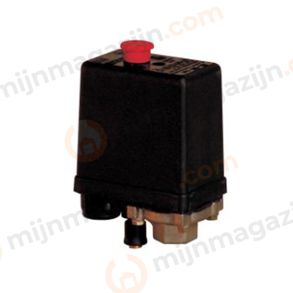 Pressostaat 4-weg 1/4″ 1f 230v