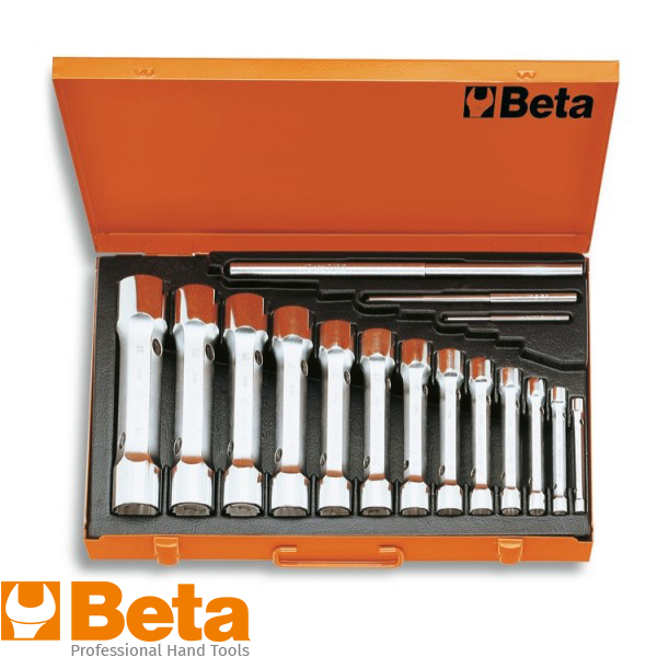 Beta 930/C13  pijpsleutelset zwaar 13 delig